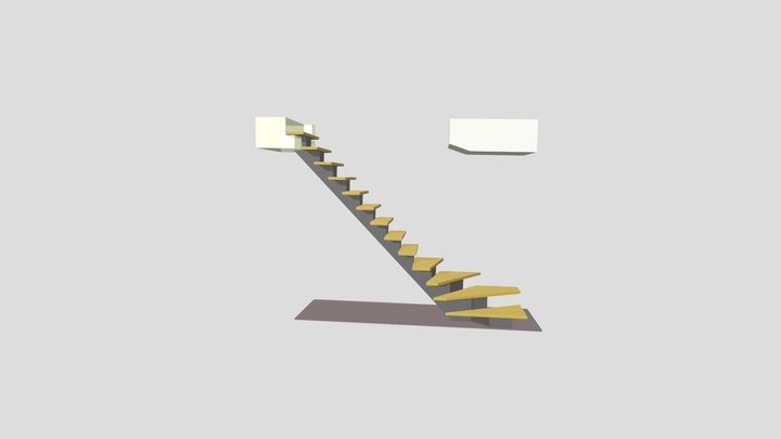 Laiptai_01 3D Model