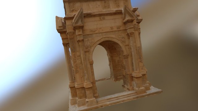 قوس سبتيموس سيفيروس  seiptimius severus arch 3D Model