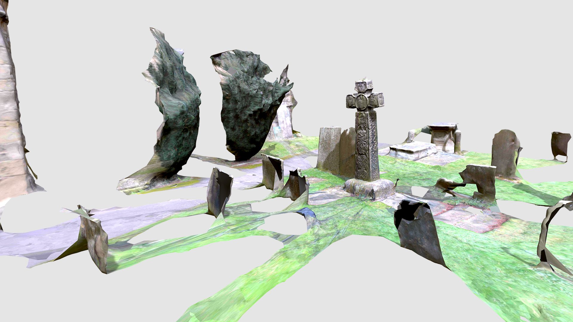 Eyam churchyard - Download Free 3D model by obscure ed (@obscureed ...