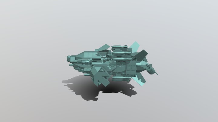 AIRCRAFT - Gen 9 MAKO FIGHTER (multi) 2 3D Model