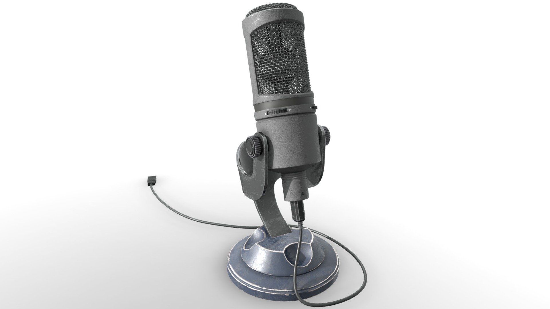 Microphone - Download Free 3d Model By Meiu (@syeon800) [5fbefde 