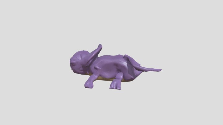 sleeping chameleon – Modello 3D gratuito STL