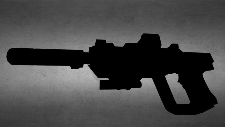 Gun 3D Model