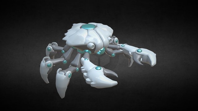 CrabBot 3D Model