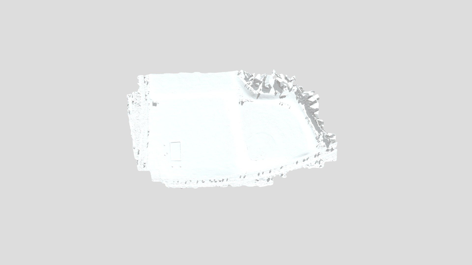 Park Calgary Simplified 3d Mesh