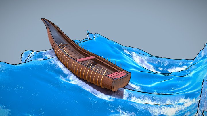 Seahunter's boat 3D Model