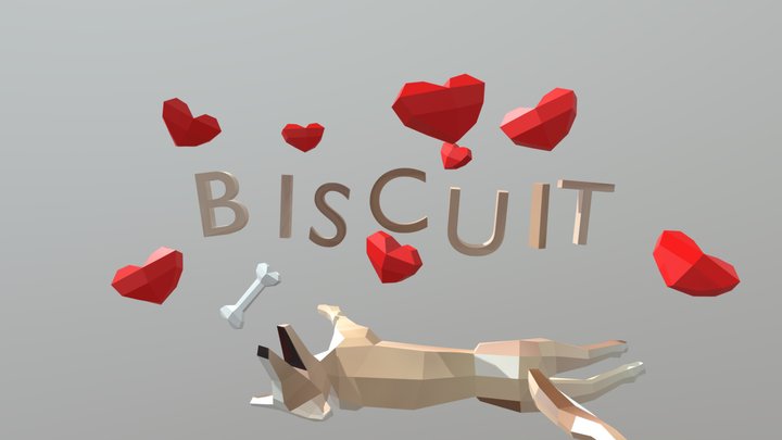 biscuit 3D Model