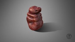 Amber animal figure