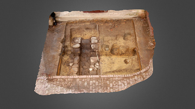 Vance Hall Excavation 3D Model