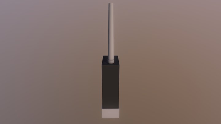 Handheld Radio 3D Model