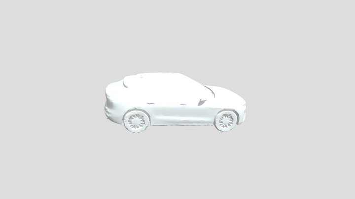中型SUV 3D Model