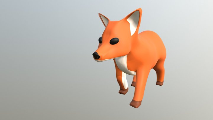 Foxy Walk 3D Model