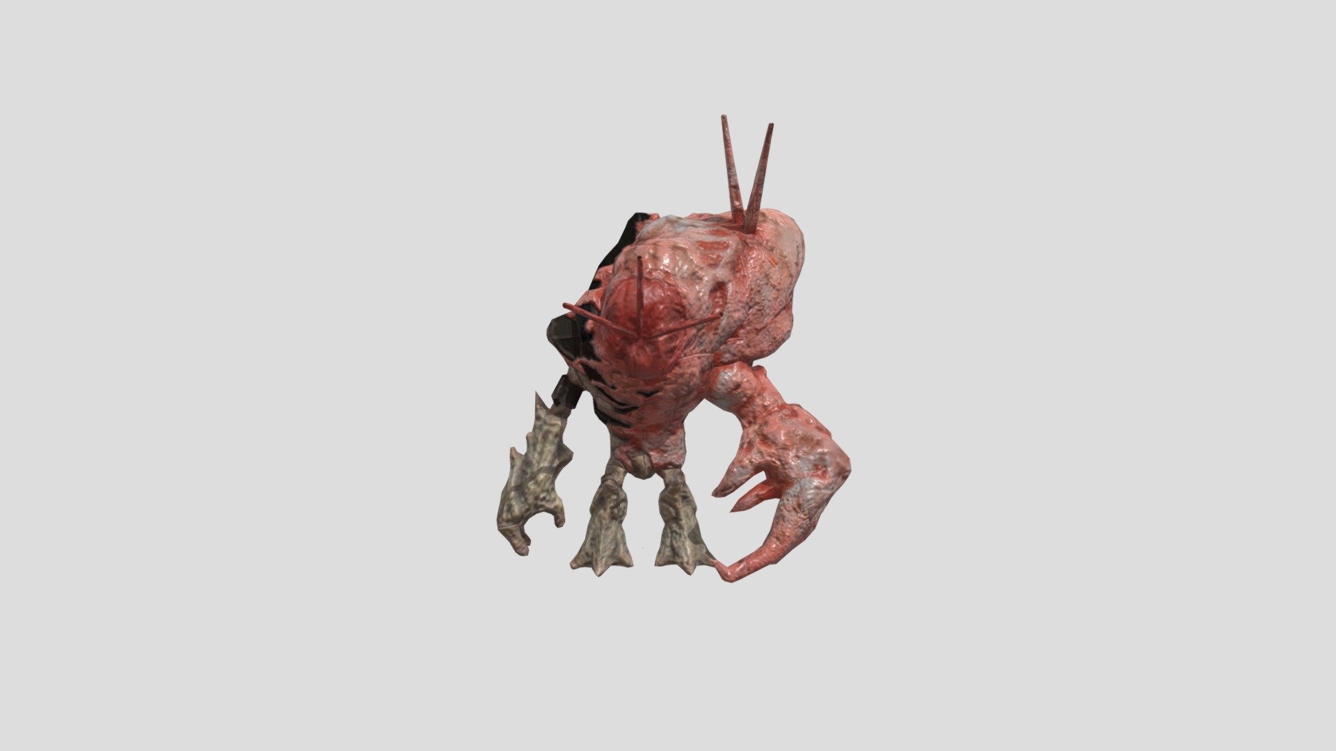 (HW2) Flood Grunt — Sketchfab embed 3D viewer