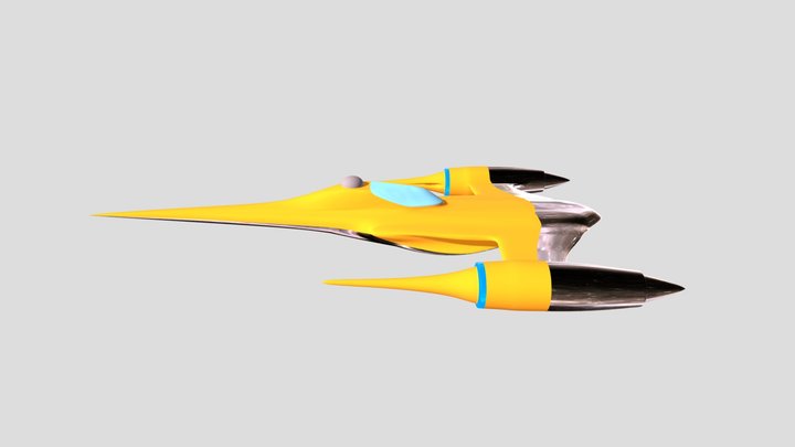 Naboo Fighter 3D Model