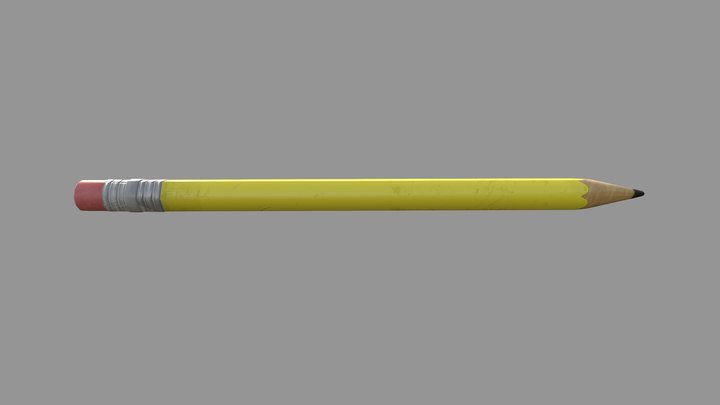Low Poly Pencil