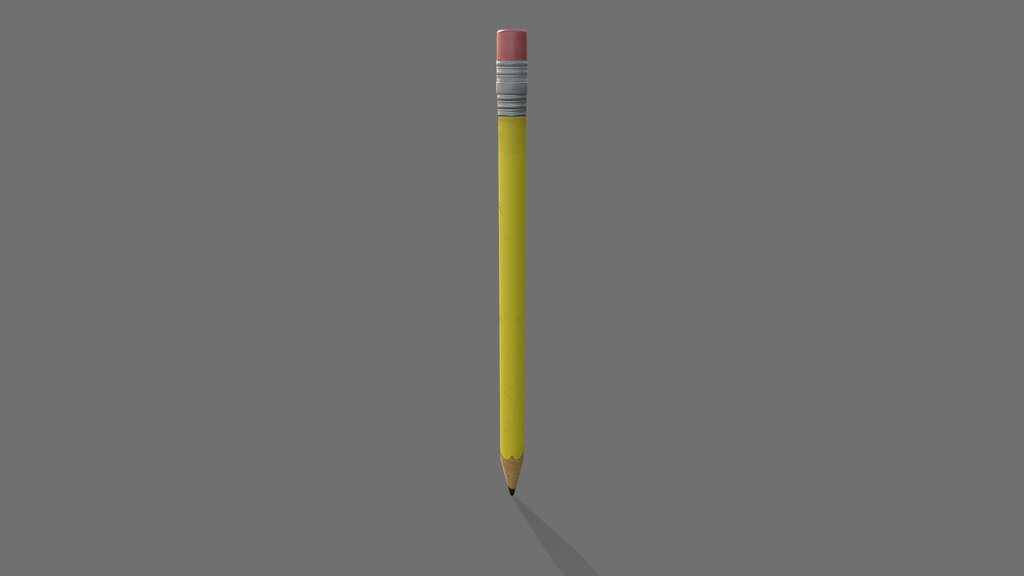 Low Poly Pencil
