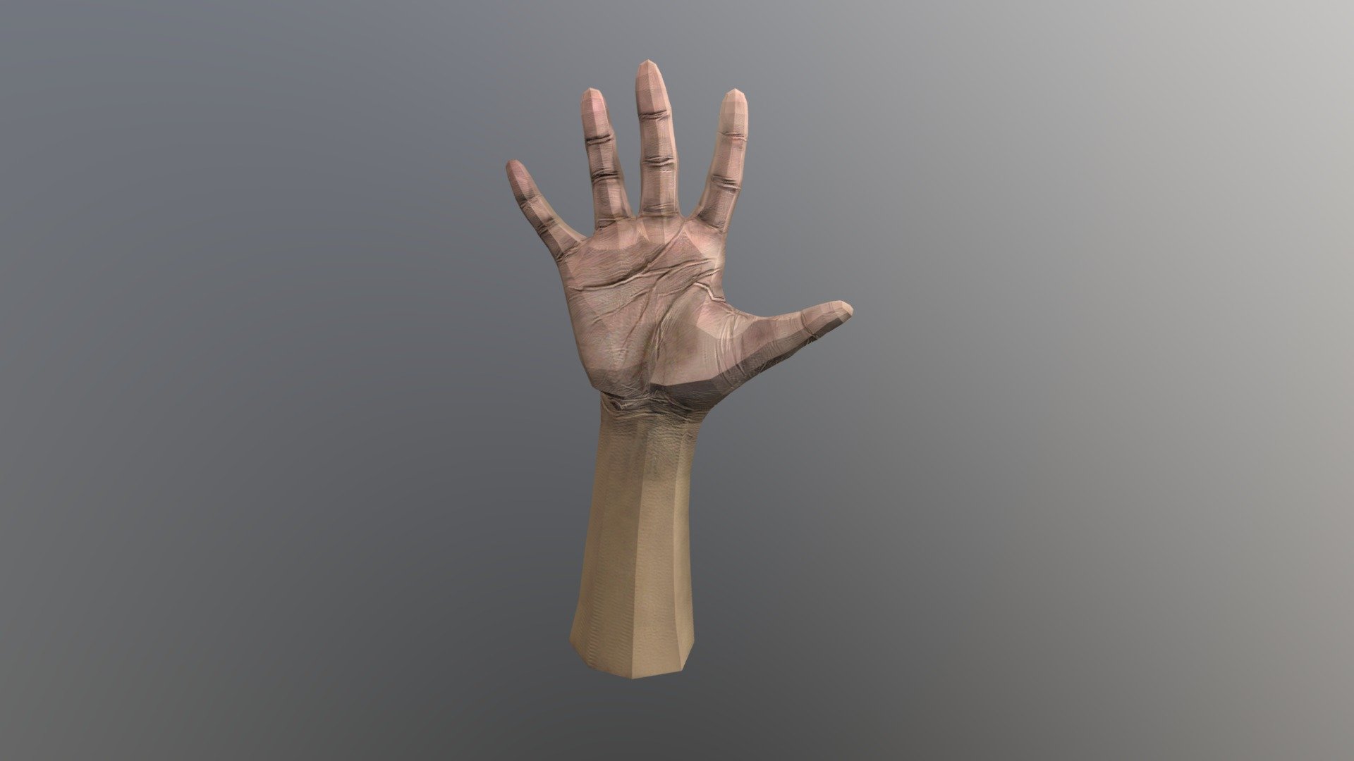 A03 Lowpoly Hand Model