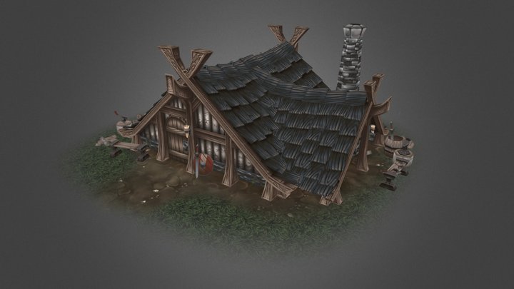 Northerner's Blacksmith 3D Model
