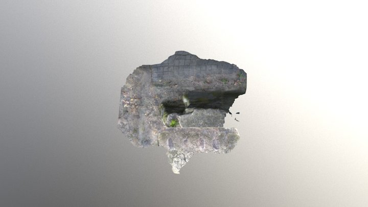 Concrete Block 3D Model