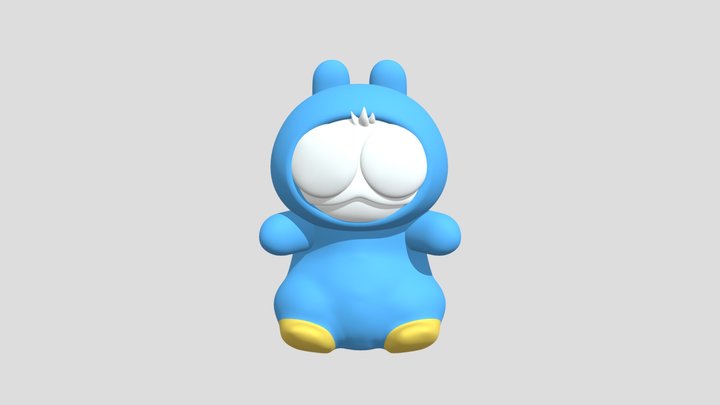 3D Printable Penguin Bip (water tight no holes) 3D Model
