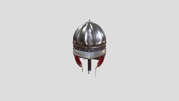 hussarian helmet 3D Model