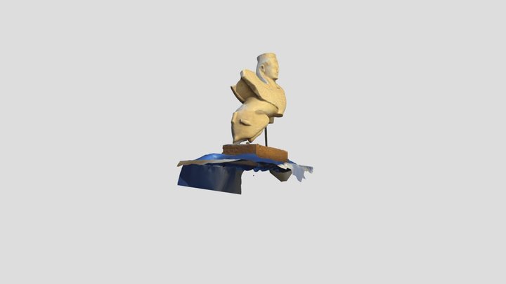 ESCULTURA SUMERIA DEFINITIVA 3D Model