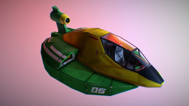 F-Zero | Wild Goose 3D Model