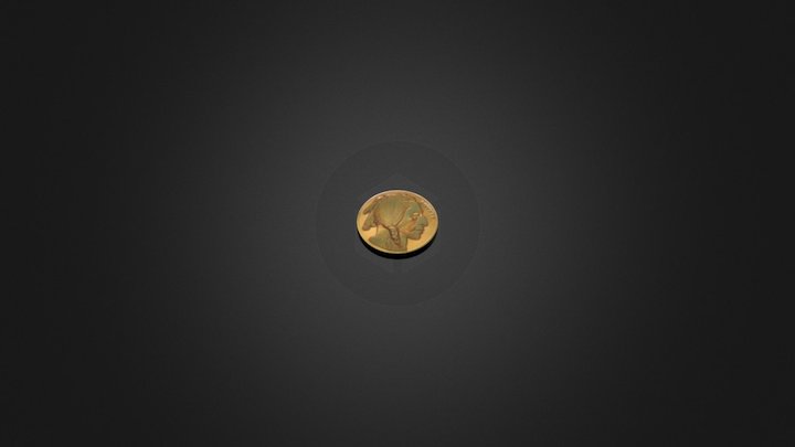 Animated coin 3D Model