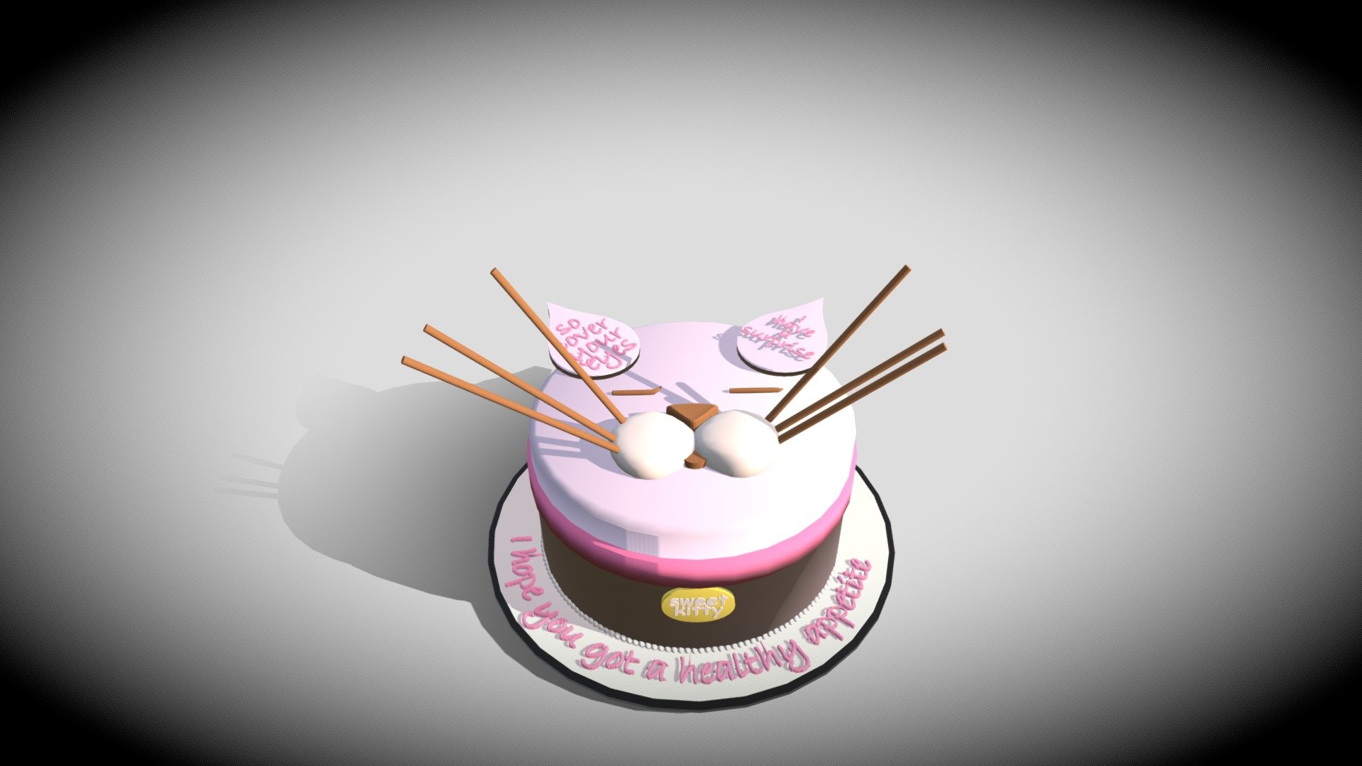 birthdayCake - Download Free 3D model by lideressrl420 [5fd2583 ...