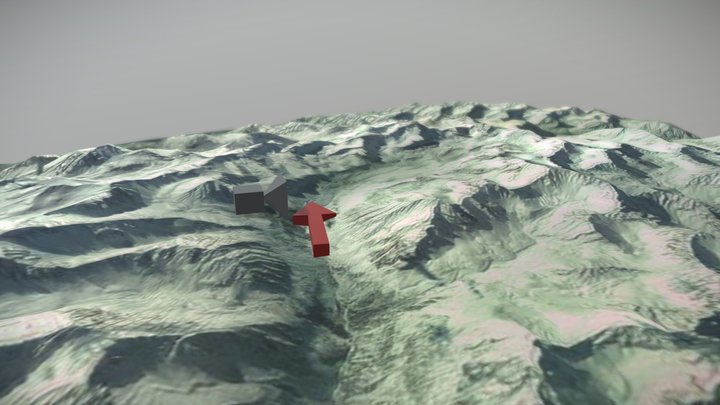 Mountains 3D Model