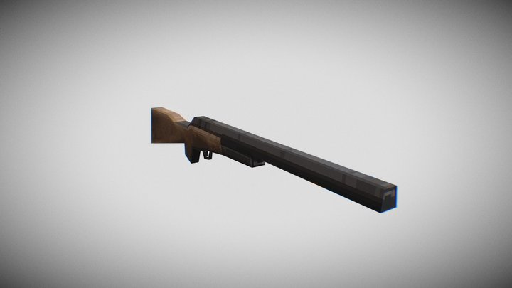 Silent Hill 1 Meshes - Hunting Rifle
