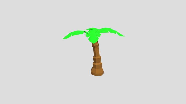 Coconut Tree 3D Model