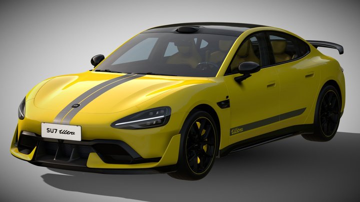 2025 Xiaomi SU7 Ultra – Free 3D Model STL