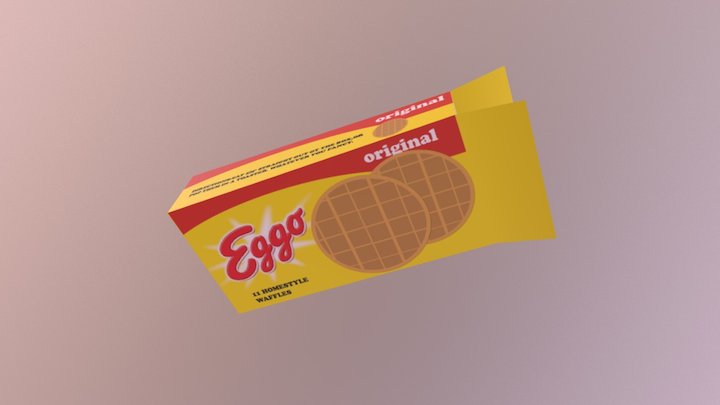 Eggo Waffles 3D Model