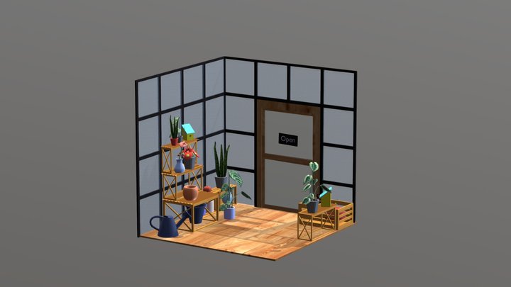 isometric_room 3D Model