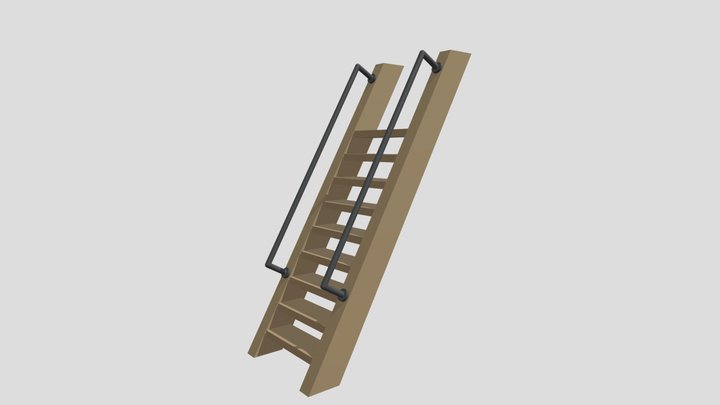 Ladder 3D Model