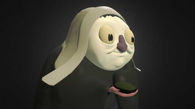 Auntie Whispers 3D Model