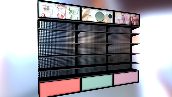 Metaretail: Mueble dermocosmética farmacia – Modèle 3D gratuit STL