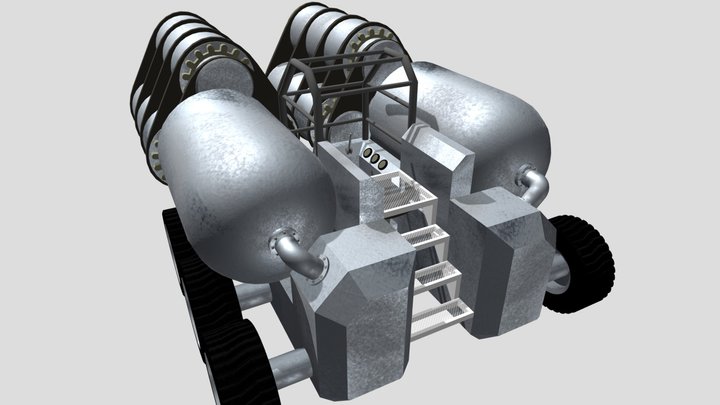 Drilling Machine 3D Model