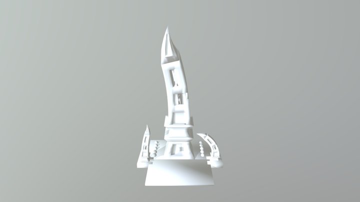 Obelisk Of Suess 3D Model
