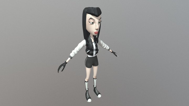 Candy fanmade model 3D Model