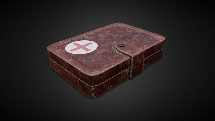 Rustic Med Kit 3D Model