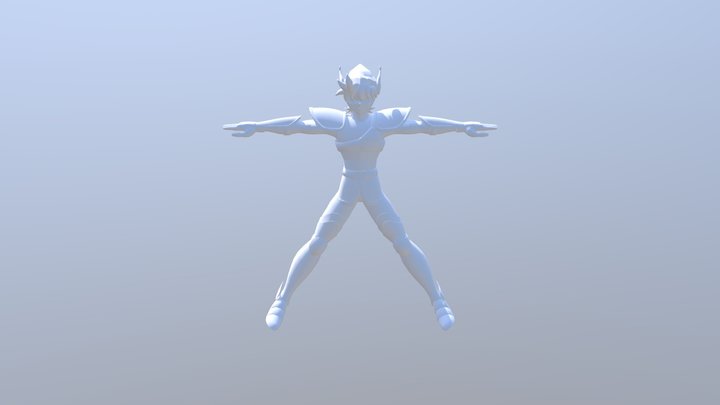 Saint seiya - Seiya - pegase 3D Model