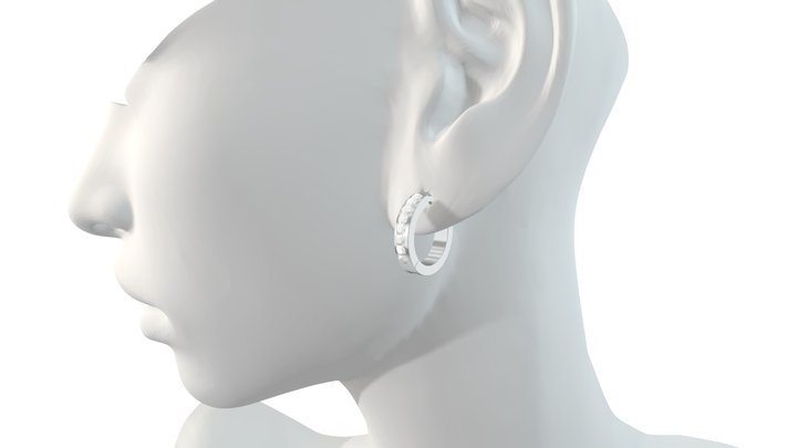 Manichino Orecchino 3D Model