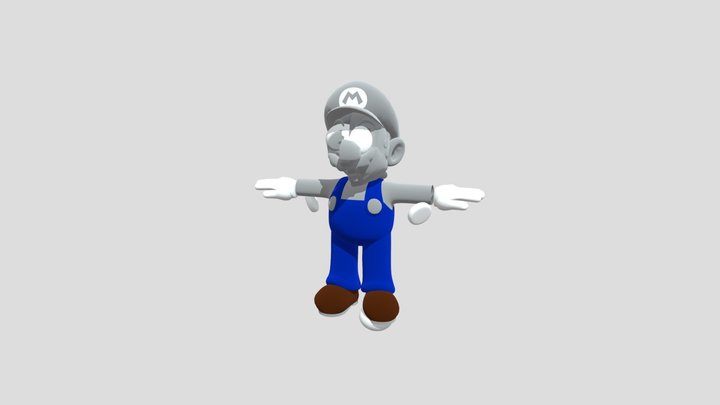 Mario Version 3 final (1) 3D Model