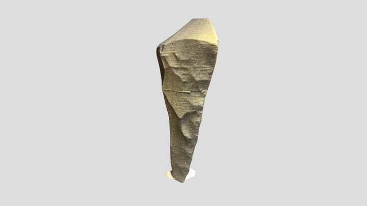 Chert Adze 3D Model