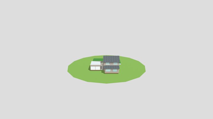 upstairs bathroom 3D Model