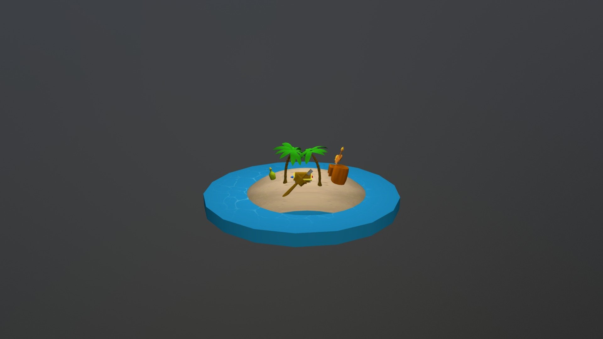 Pirate Island - 3D model by eu3199141 [5fdae9e] - Sketchfab