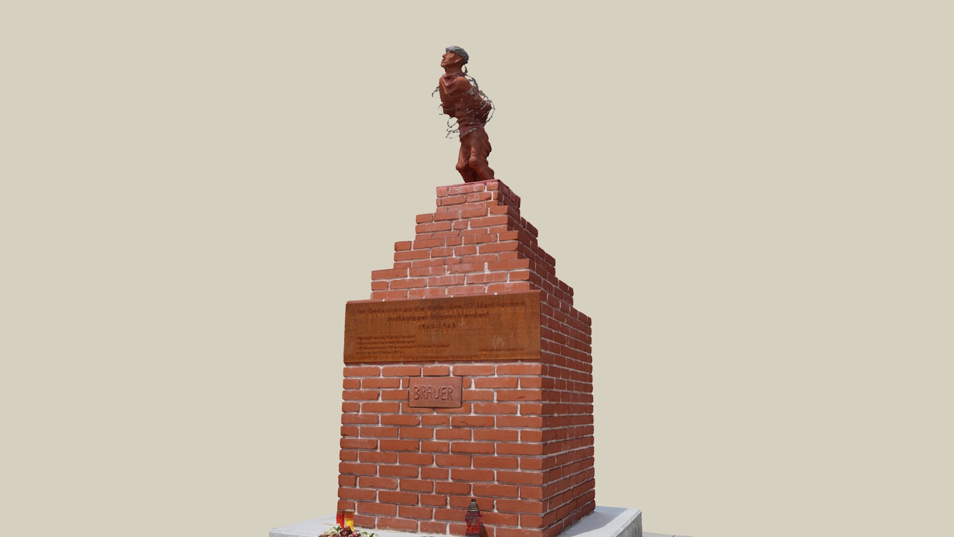 KZ Denkmal — Sketchfab embed 3D viewer