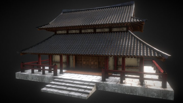 Temple（　社　） 3D Model
